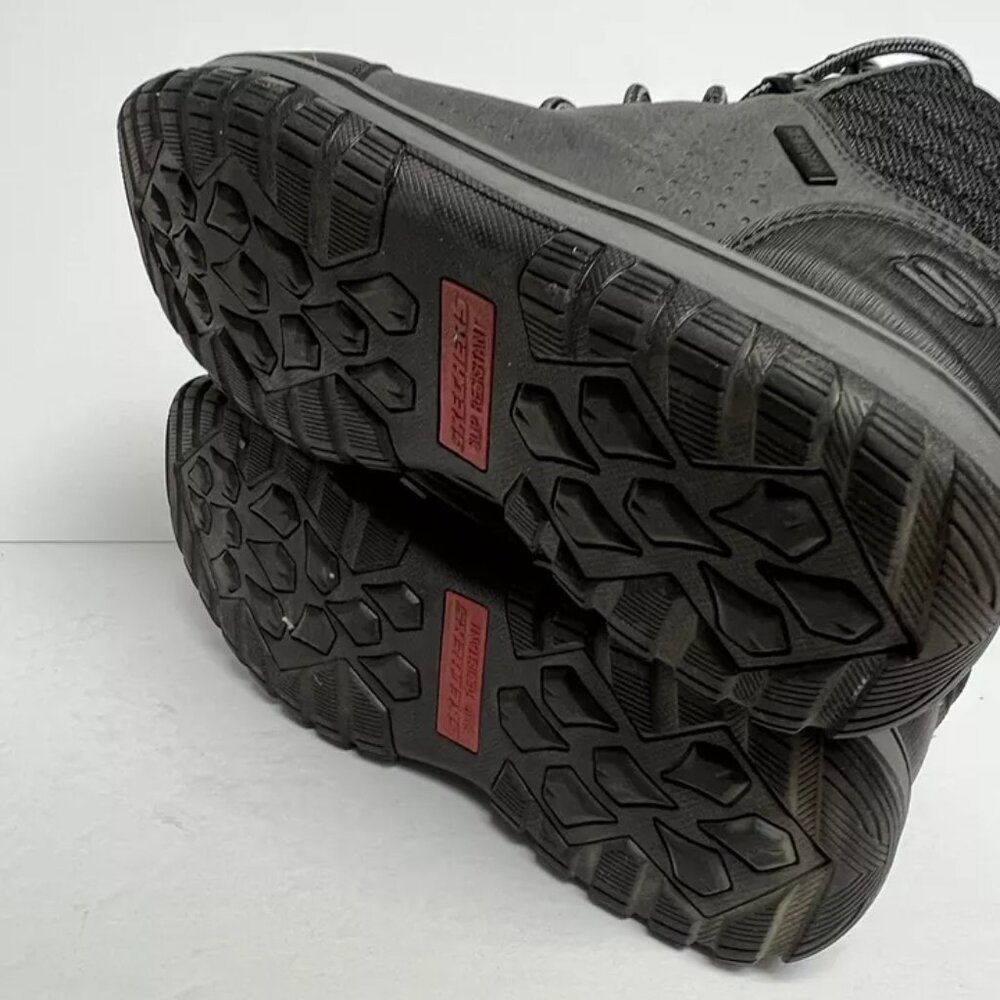 Skechers Women's Work Mccoll Comp Toe Boot Black Size 9 M - Picture 5 of 6